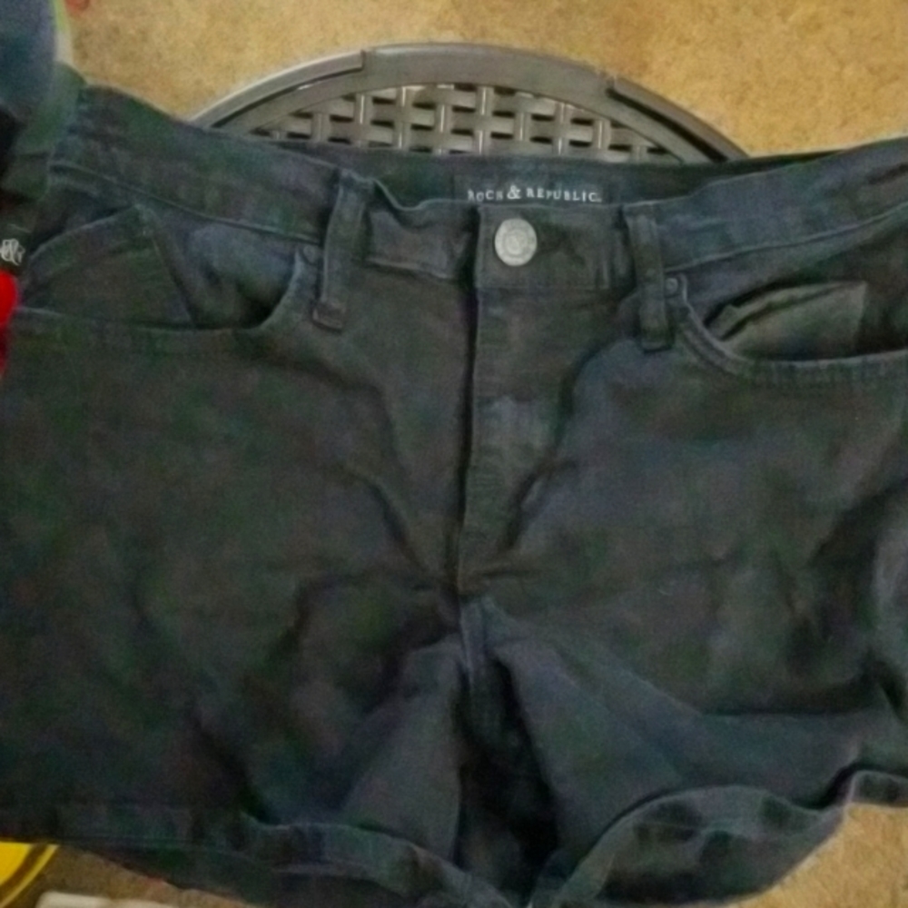 (RARE) Rock & republic Cute black shorts